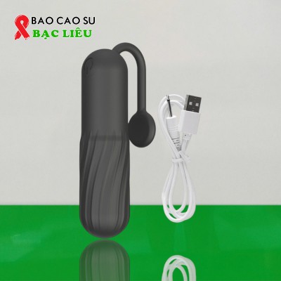 Trứng Rung Viên Đạn Silicone Yeain – 10 Chế Độ Rung, Mini 8.5 cm, Sạc USB | Tại Bao Cao Su Bạc Liêu