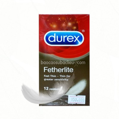 Bao cao su siêu mỏng Durex Fetherlite
