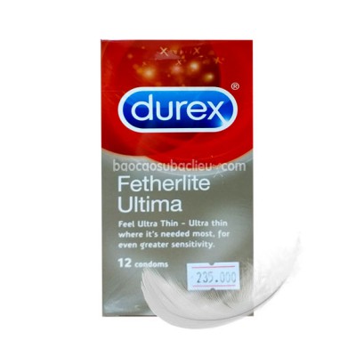 Bao Cao su siêu mỏng Durex Fetherlite Ultima