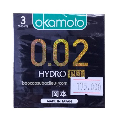 Bao cao su siêu mỏng okamoto 0.02mm