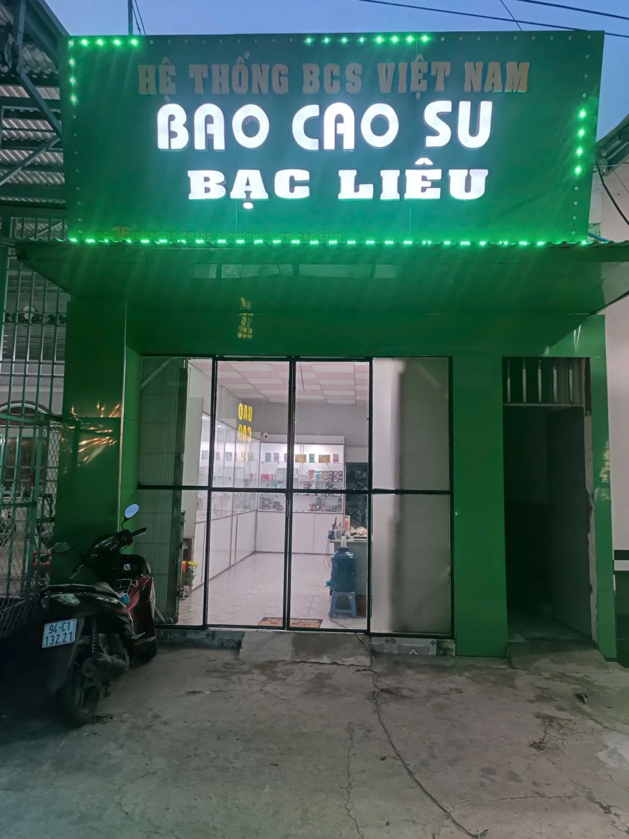 Shop bao cao su Bạc Liêu