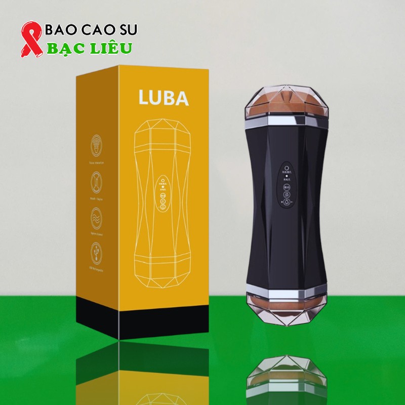 Âm Đạo Giả 2 Đầu Rung – Âm Thanh Rên Chân Thật Luba Mini Chính Hãng Jiuai | Tại Bao Cao Su Bạc Liêu