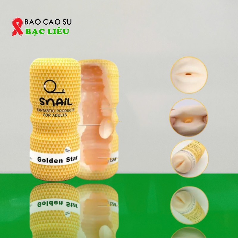 Cốc Thủ Dâm Q Snail 3 Kiểu Hình Cao Cấp – Âm Đạo, Hậu Môn, Miệng Cực Phê | Tại Bao Cao Su Bạc Liêu