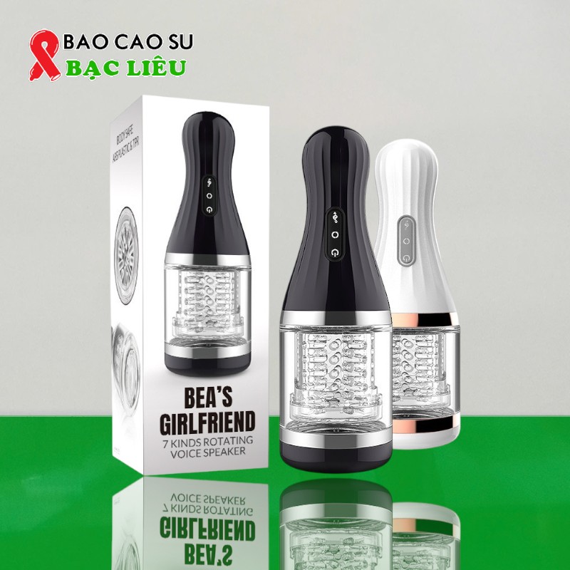 Máy Thủ Dâm Cầm Tay Rung Xoay 360 Độ – Âm Thanh Rên Chân Thật Dibe Bea's Girlfriend | Tại Bao Cao Su Bạc Liêu