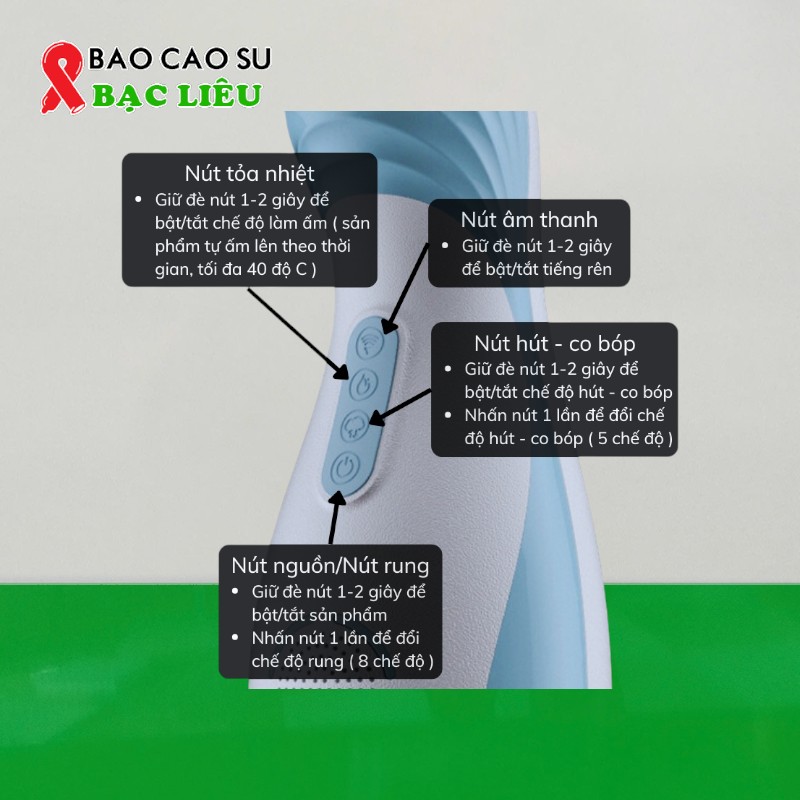 Máy Thủ Dâm Jiuai Yulei Co Bóp Bú Mút Tự Động Sưởi Ấm – Rên Rỉ Chân Thật Cho Nam | Tại Bao Cao Su Bạc Liêu