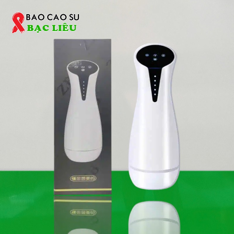 Máy Thủ Dâm Rung Co Bóp Bú Mút Sưởi Ấm – Màn Hình LED Cảm Ứng | Tại Bao Cao Su Bạc Liêu