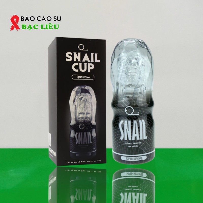 Snail Cup Spinwave – Cốc Thủ Dâm Xoáy Ốc Thế Hệ Mới, Khoái Cảm Mạnh Mẽ | Tại Bao Cao Su Bạc Liêu