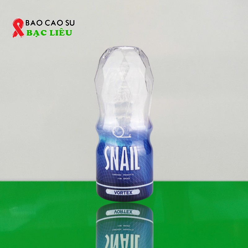 Snail Cup Vortex - Cốc Thủ Dâm Cầm Tay Trong Suốt Cho Nam | Tại Bao Cao Su Bạc Liêu