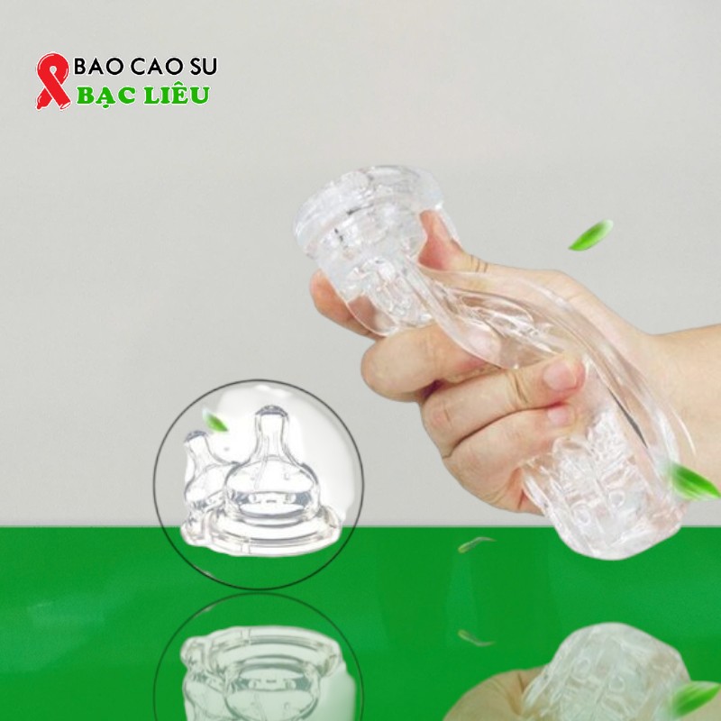 Snail Cup Vortex - Cốc Thủ Dâm Cầm Tay Trong Suốt Cho Nam | Tại Bao Cao Su Bạc Liêu