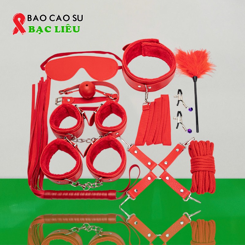 Bộ Đồ Chơi Bạo Dâm – BDSM 10 Món JIUAI Cao Cấp Tại | Bao Cao Su Bạc Liêu