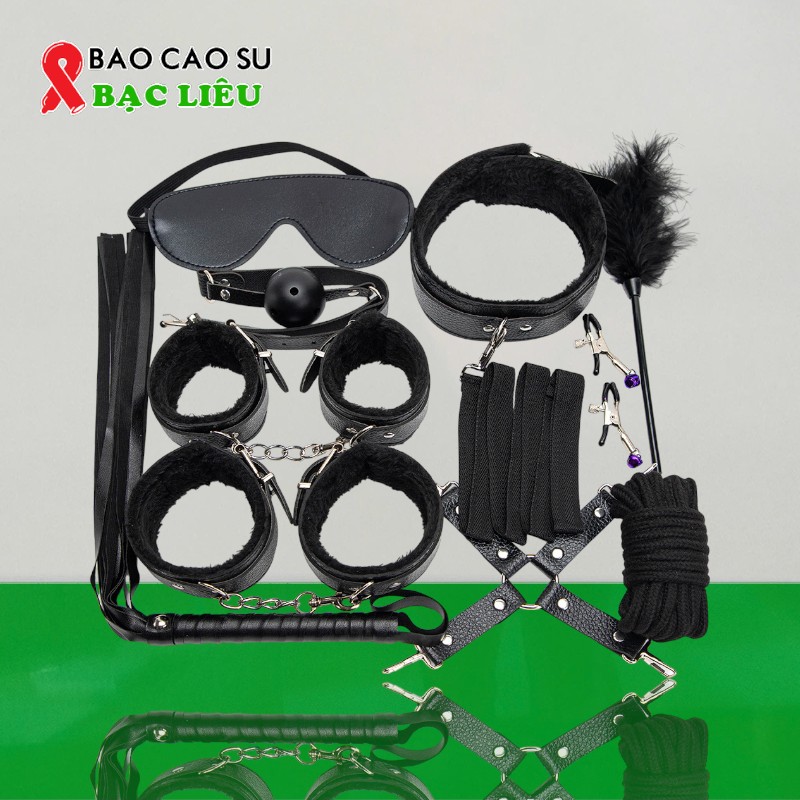Bộ Đồ Chơi Bạo Dâm – BDSM 10 Món JIUAI Cao Cấp Tại | Bao Cao Su Bạc Liêu