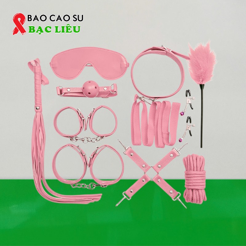 Bộ Đồ Chơi Bạo Dâm – BDSM 10 Món JIUAI Cao Cấp Tại | Bao Cao Su Bạc Liêu
