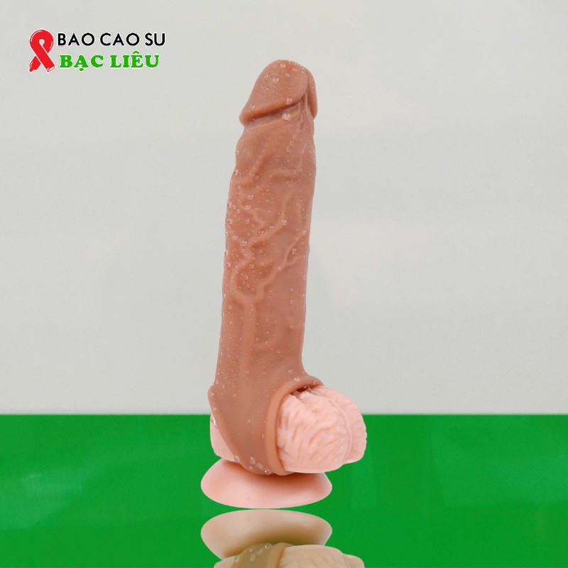 Bao Đôn Dên BT1 Có Gân Tăng Kích Cỡ Dương Vật Cho Nam Chính Hãng | Tại Bao Cao Su Bạc Liêu