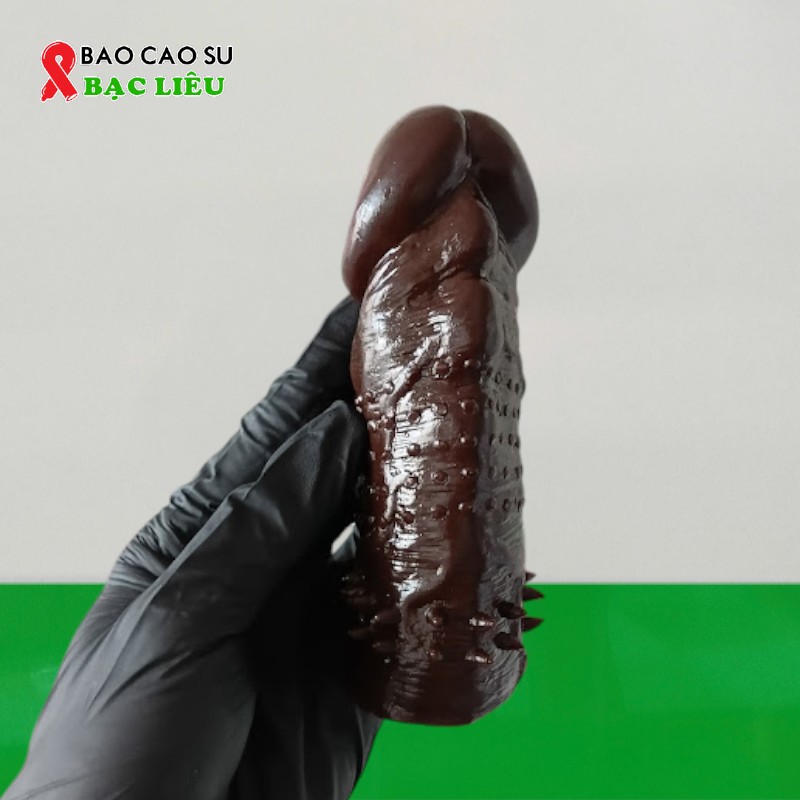 Bao Dôn Dên Da Nâu Gai Nổi Lớn – Tăng Kích Cỡ Dương Vật | Tại Bao Cao Su Bạc Liêu
