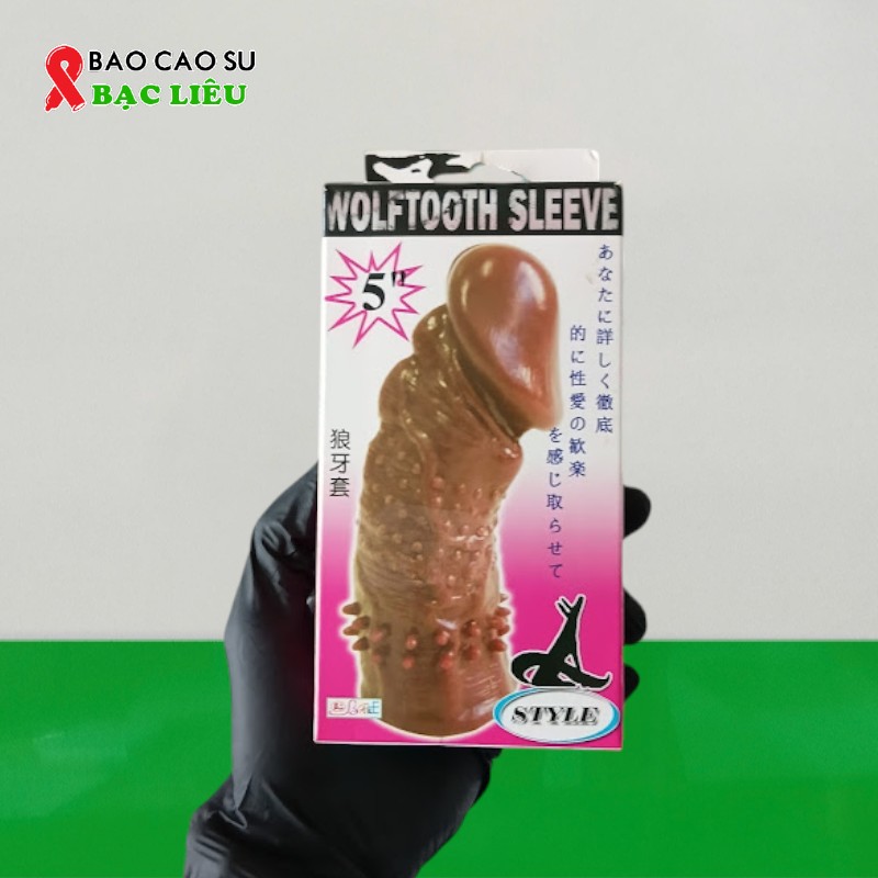 Bao Dôn Dên Da Nâu Gai Nổi Lớn – Tăng Kích Cỡ Dương Vật | Tại Bao Cao Su Bạc Liêu