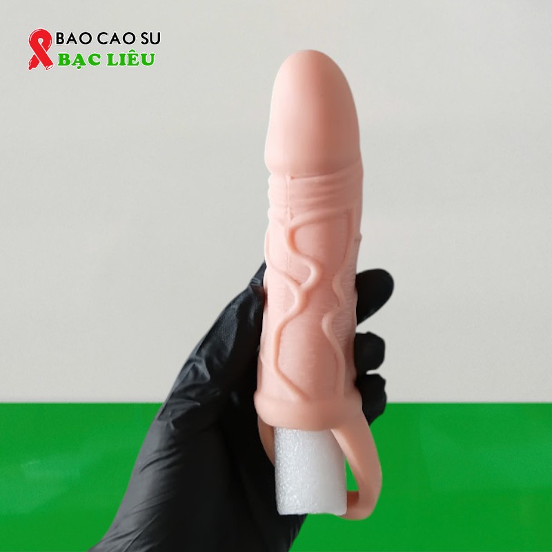 Bao Đôn Dên Pretty Love Tăng Kích Thước Dương Vật 3cm – Có Quai Đeo Chống Tuột | Tại Bao Cao Su Bạc Liêu