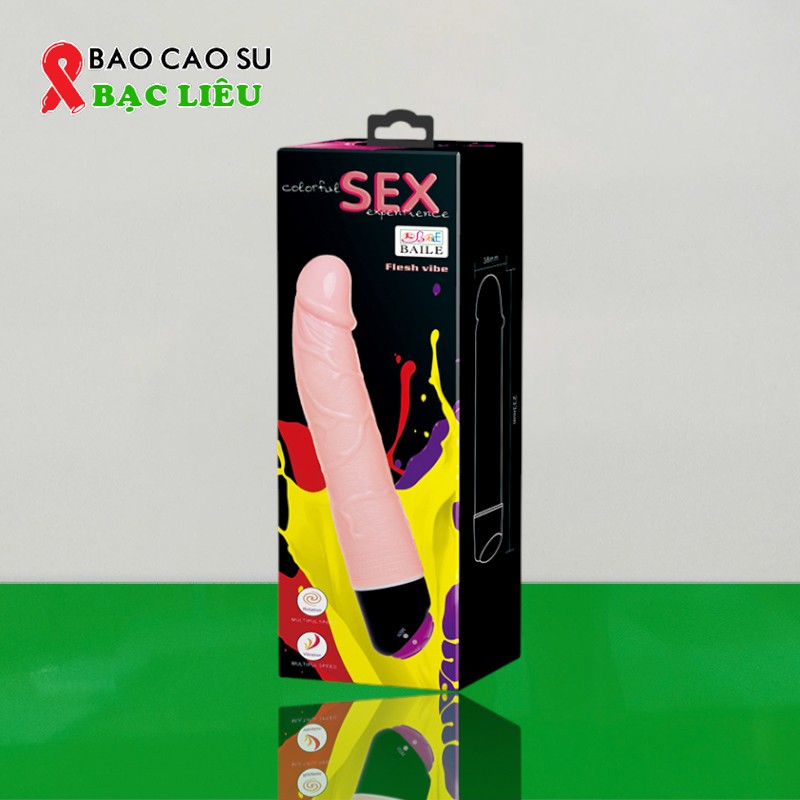 Dương Vật Giả Baile Rung Ngoáy Cầm Tay 2 Pin Chính Hãng Tại Bao Cao Su Bạc Liêu