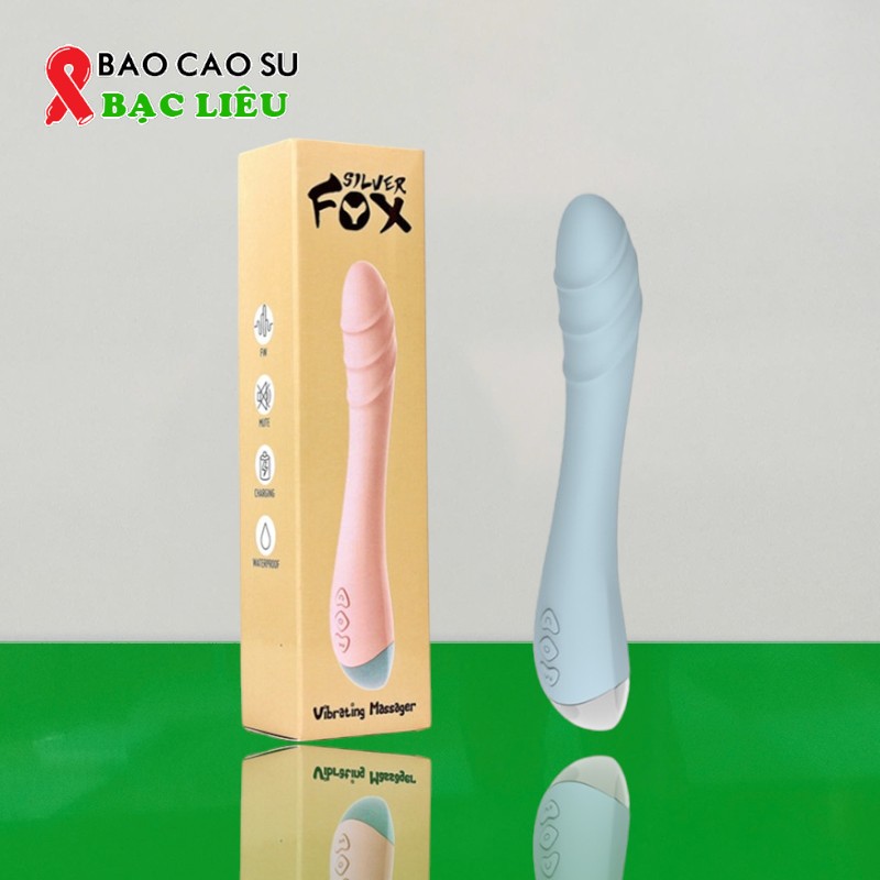 Dương Vật Giả Cầm Tay Silver Fox 10 Chế Độ | Tại Bao Cao Su Bạc Liêu