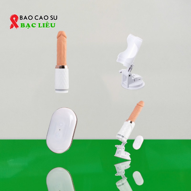 Dương Vật Giả Diamond Gắn Tường Rung Thụt Phát Nhiệt Điều Khiển Từ Xa | Tại Bao Cao Su Bạc Liêu