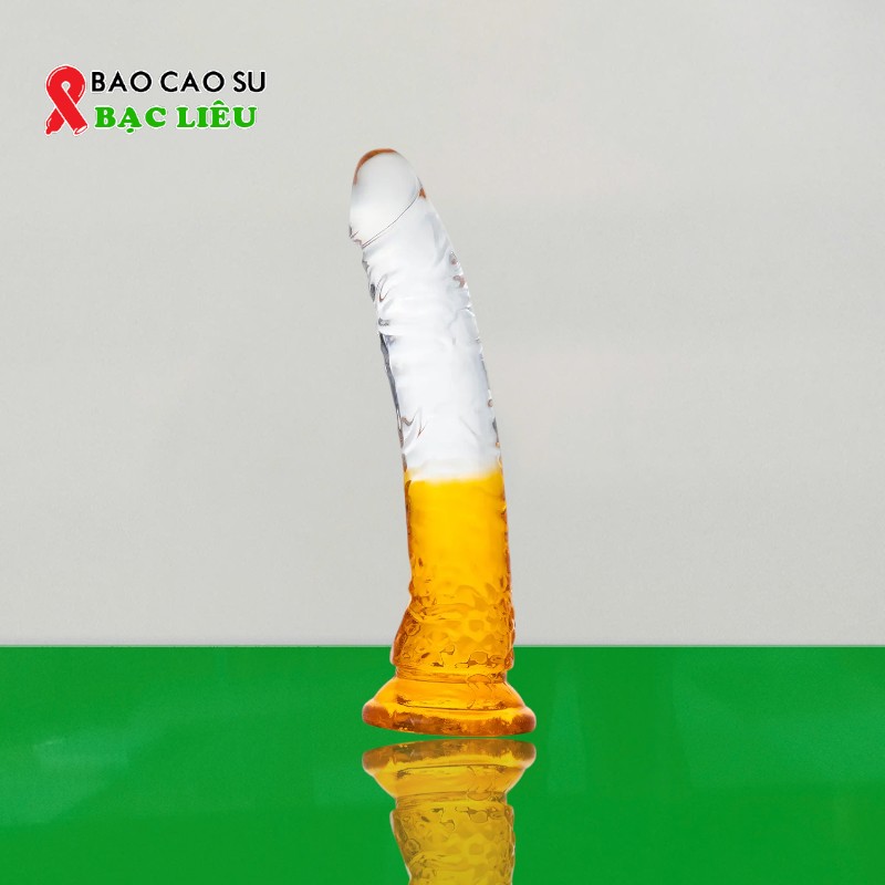 Dương Vật Giả Hít Tường 2 Màu Trong Suốt – Mềm Dẻo Bám Chắc | Tại Bao Cao Su Bạc Liêu