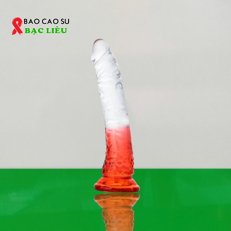 Dương Vật Giả Hít Tường 2 Màu Trong Suốt – Mềm Dẻo Bám Chắc | Tại Bao Cao Su Bạc Liêu