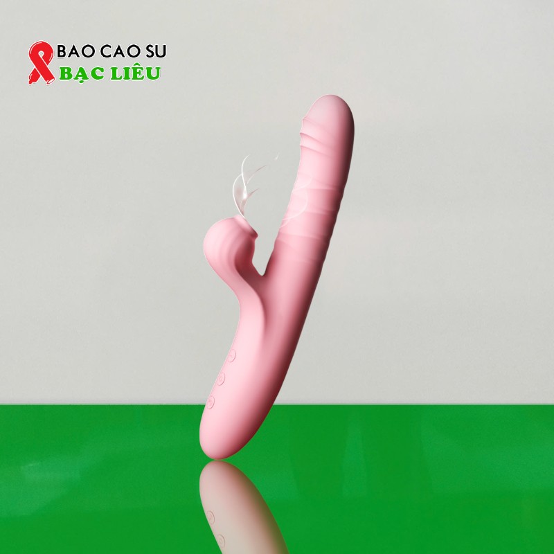 Dương Vật Giả LOLO Rung Hút - Cầm Tay | Tại Bao Cao Su Bạc Liêu