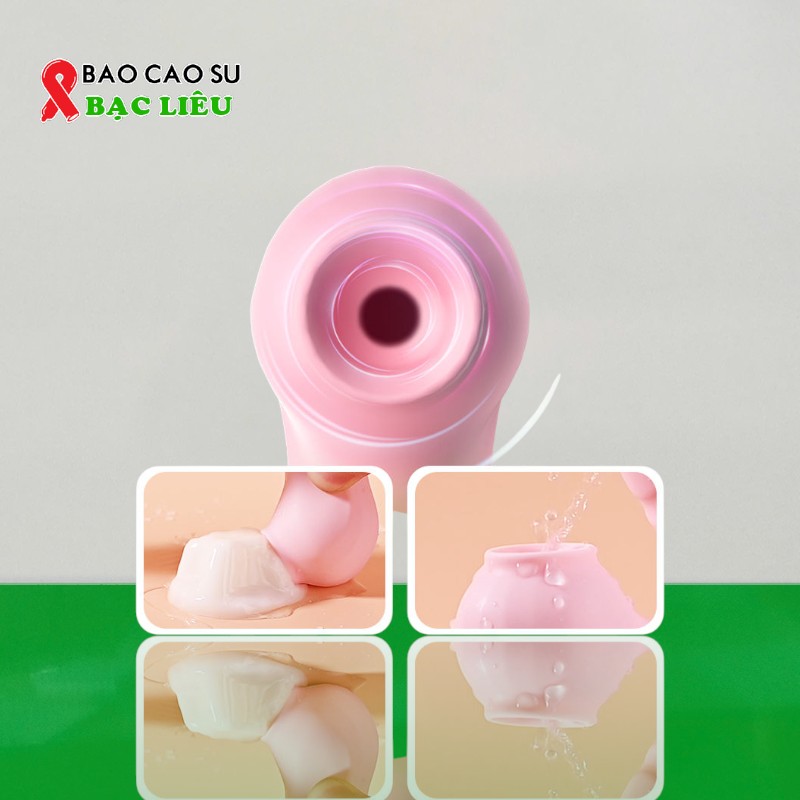 Dương Vật Giả LOLO Rung Hút - Cầm Tay | Tại Bao Cao Su Bạc Liêu