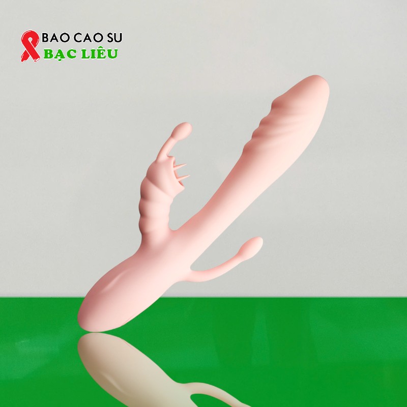 Dương Vật Giả Lust 3 Nhánh 12 Chế Độ Rung – Phát Nhiệt Ấm Nóng Cao Cấp | Tại Bao Cao Su Bạc Liêu