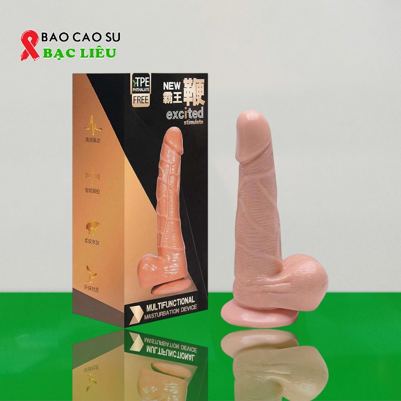 Dương Vật Giả Rung Ngoáy Hít Tường Fanala Excited – Điều Khiển Có Dây Dùng Pin | Tại Bao Cao Su Bạc Liêu