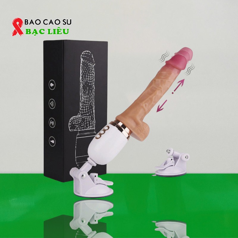 Dương Vật Giả Rung Thụt Cầm Tay Hít Tường Tỏa Nhiệt Sưởi Ấm – Điều Khiển Từ Xa | Tại Bao Cao Su Bạc Liêu