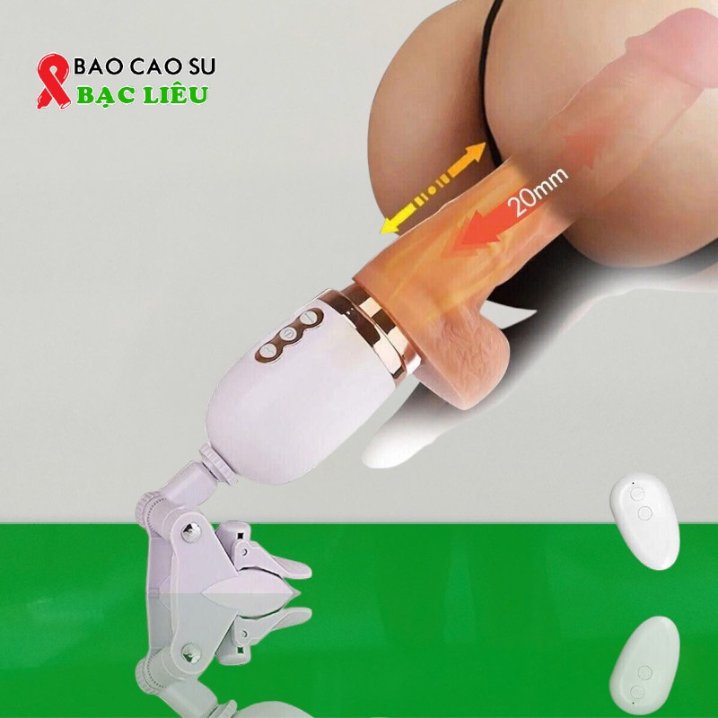 Dương Vật Giả Rung Thụt Cầm Tay Hít Tường Tỏa Nhiệt Sưởi Ấm – Điều Khiển Từ Xa | Tại Bao Cao Su Bạc Liêu