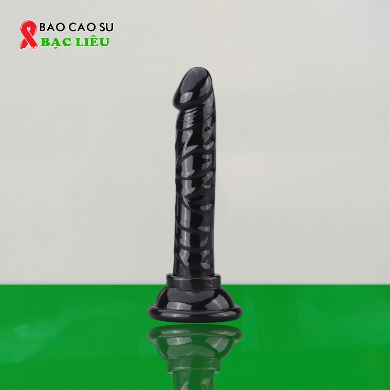 Dương Vật Giả Mini Hít Tường Silicone Cao Cấp | Tại Bao Cao Su Bạc Liêu