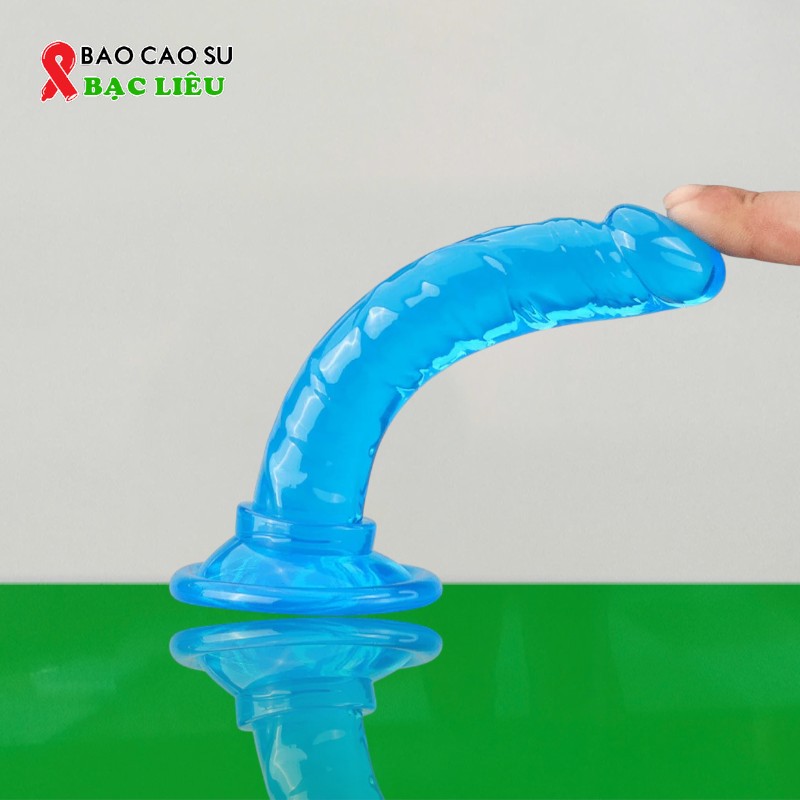 Dương Vật Giả Mini Hít Tường Silicone Cao Cấp | Tại Bao Cao Su Bạc Liêu