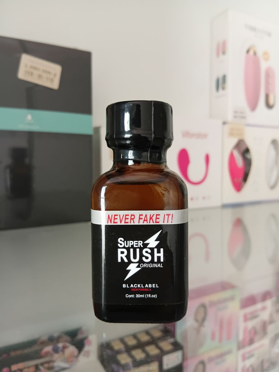 Poppers Super Rush Original Black Label 30ml Chính Hãng Tại Bạc Liêu – Kích Thích Cảm Xúc Mạnh Mẽ Cho Cả Top Và Bot