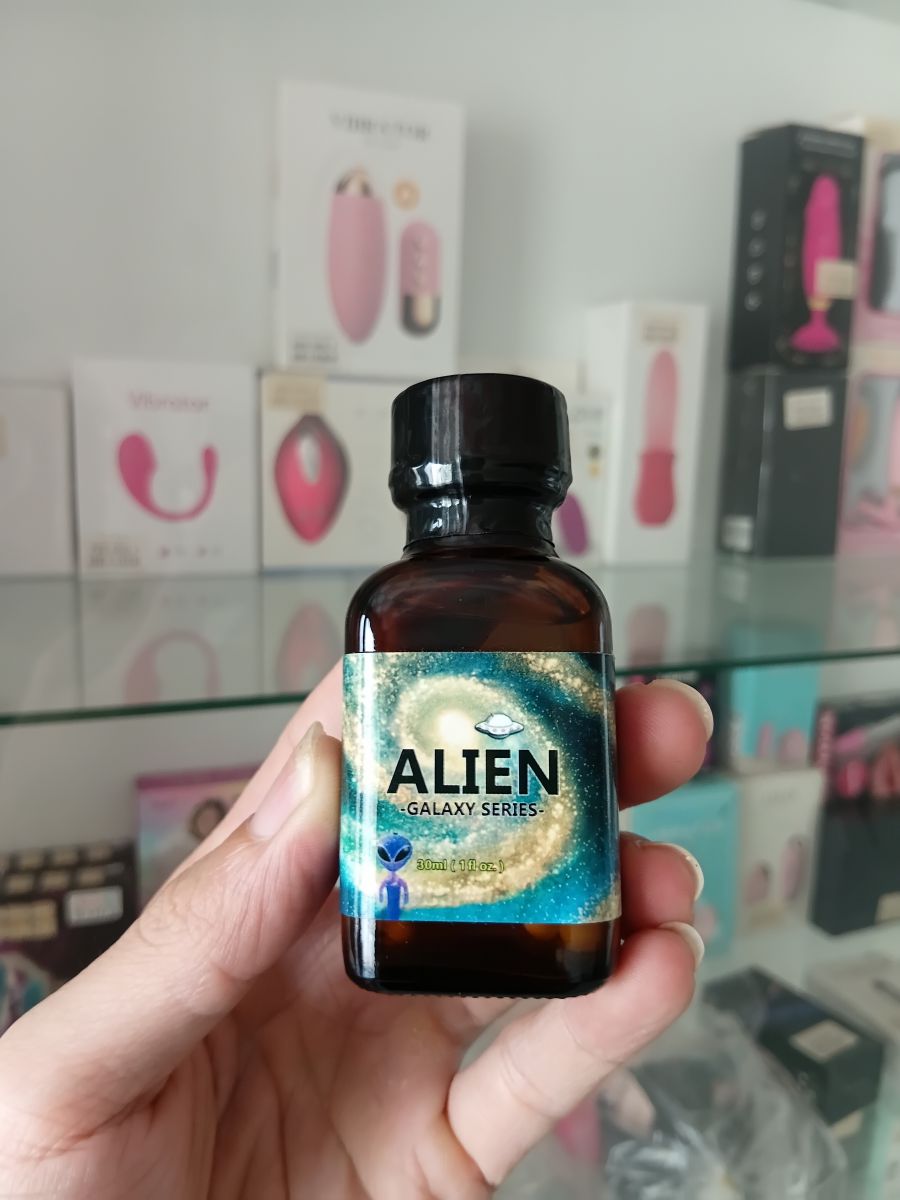 Poppers Alien Galaxy Series 30ml Chính Hãng – Chai Hít Tăng Kích Thích Cao Cấp Tại Bao Cao Su Bạc Liêu