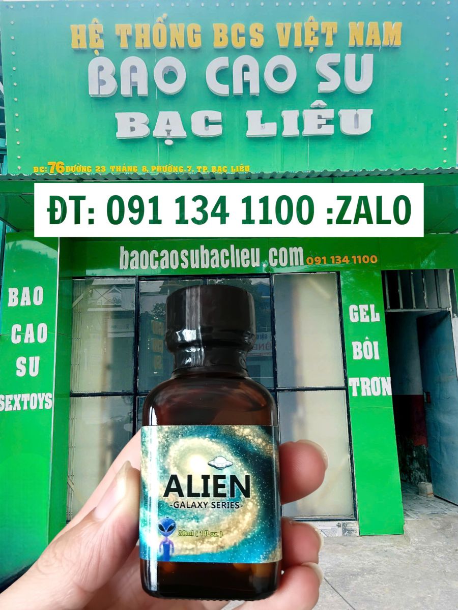 Poppers Alien Galaxy Series 30ml Chính Hãng – Chai Hít Tăng Kích Thích Cao Cấp Tại Bao Cao Su Bạc Liêu