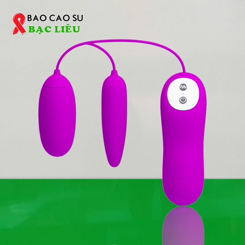Trứng Rung Irma 2 Đầu 12 Chế Độ – Silicone Cao Cấp, Rung Êm | Tại Bao Cao Su Bạc Liêu