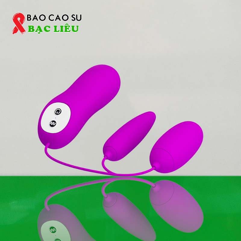 Trứng Rung Irma 2 Đầu 12 Chế Độ – Silicone Cao Cấp, Rung Êm | Tại Bao Cao Su Bạc Liêu