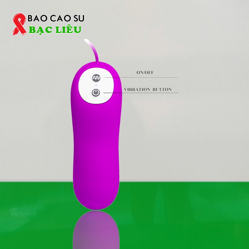Trứng Rung Irma 2 Đầu 12 Chế Độ – Silicone Cao Cấp, Rung Êm | Tại Bao Cao Su Bạc Liêu