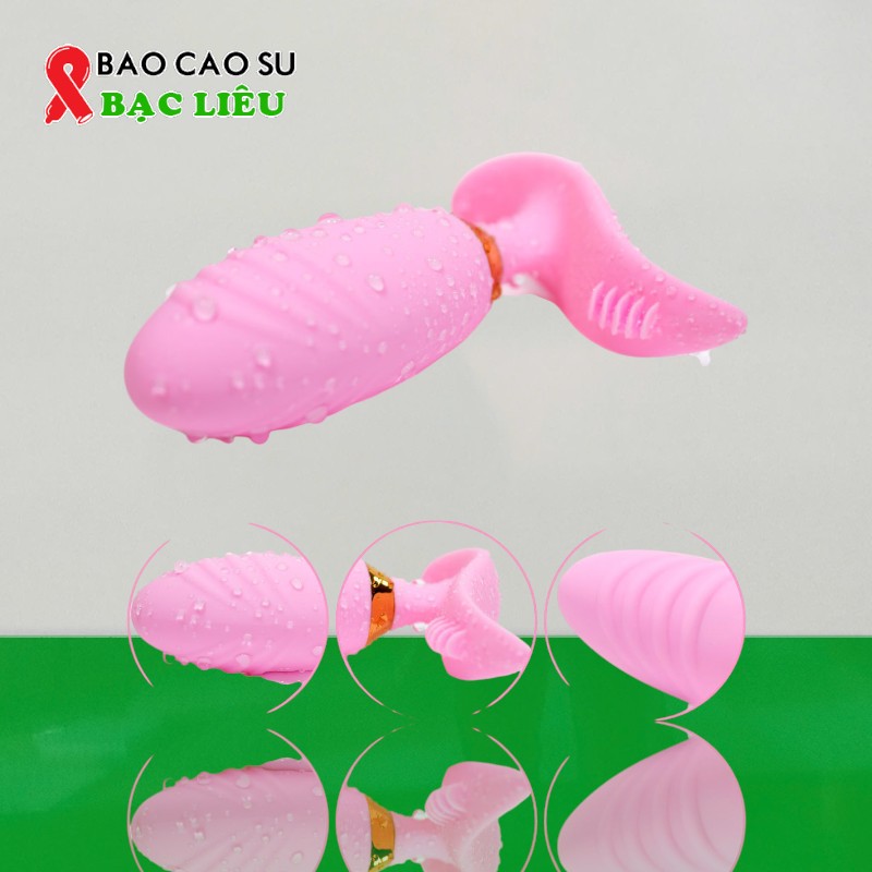 Trứng Rung Luminous Điều Khiển Không Dây – 10 Chế Độ Rung, Silicone êm | Tại Bao Cao Su Bạc Liêu