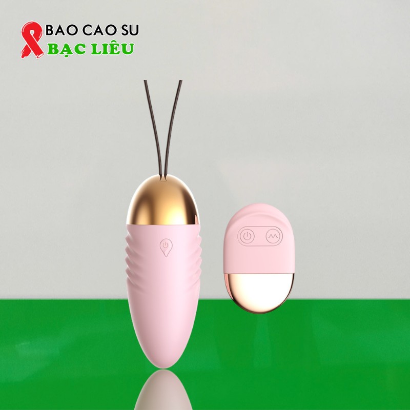 Trứng Rung Tình Yêu Điều Khiển Không Dây Lilo Dùng Pin 10 Chế Độ Rung | Tại Bao Cao Su Bạc Liêu