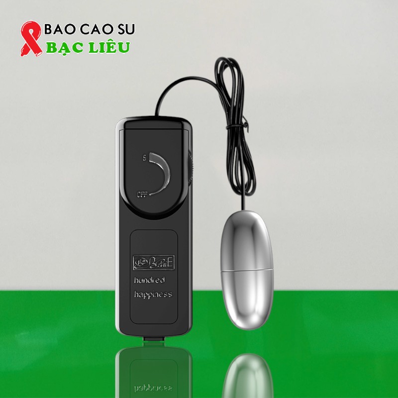Trứng Rung Tình Yêu Inox 1 Đầu Mini Rung Mạnh, Dễ Điều Khiển – Tại Bao Cao Su Bạc Liêu