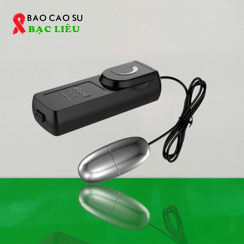 Trứng Rung Tình Yêu Inox 1 Đầu Mini Rung Mạnh, Dễ Điều Khiển – Tại Bao Cao Su Bạc Liêu
