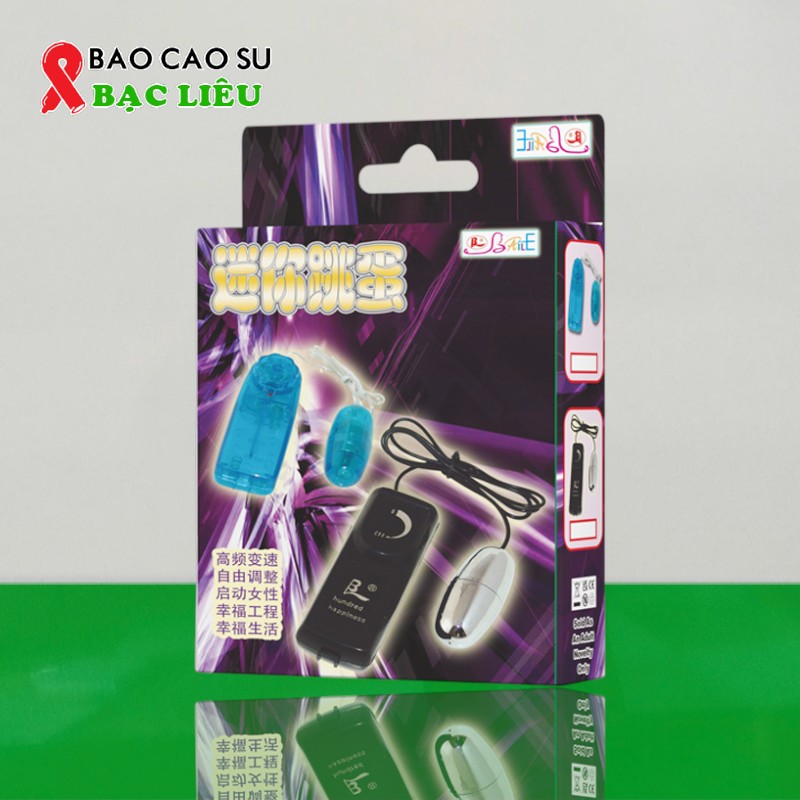 Trứng Rung Tình Yêu Inox 1 Đầu Mini Rung Mạnh, Dễ Điều Khiển – Tại Bao Cao Su Bạc Liêu