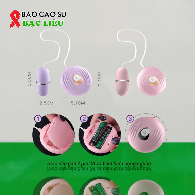 Trứng Rung Tình Yêu Lilo Mini 10 Chế Độ Rung – Silicone Cao Cấp | Tại Bao Cao Su Bạc Liêu