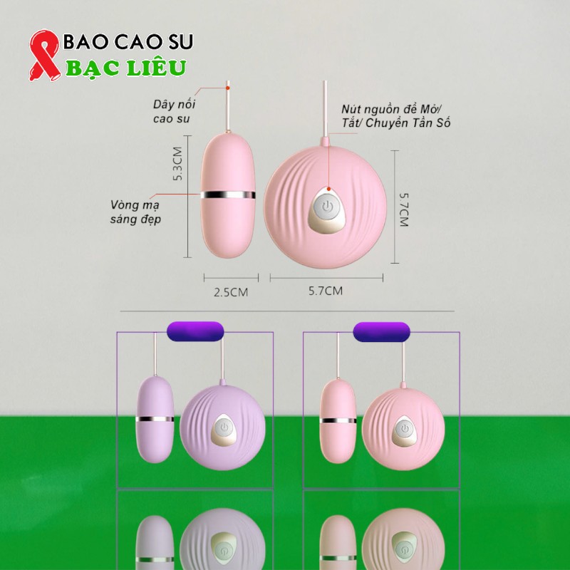 Trứng Rung Tình Yêu Lilo Mini 10 Chế Độ Rung – Silicone Cao Cấp | Tại Bao Cao Su Bạc Liêu