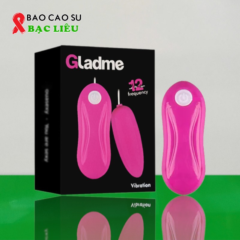 Trứng Rung Tình Yêu Mini Gladme 12 Chế Độ Rung – Chất Liệu ABS Cao Cấp | Tại Bao Cao Su Bạc Liêu