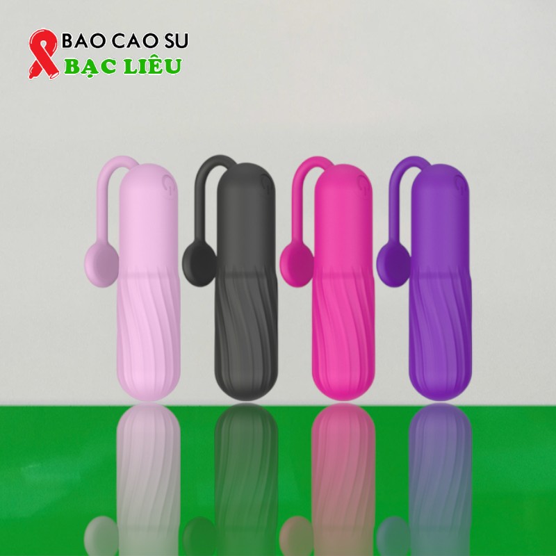 Trứng Rung Viên Đạn Silicone Yeain – 10 Chế Độ Rung, Mini 8.5 cm, Sạc USB | Tại Bao Cao Su Bạc Liêu