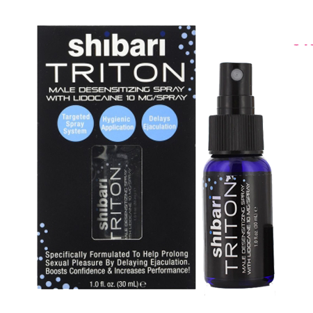 Chai xịt chống xuất tinh sớm Shibari Triton - 30 ml