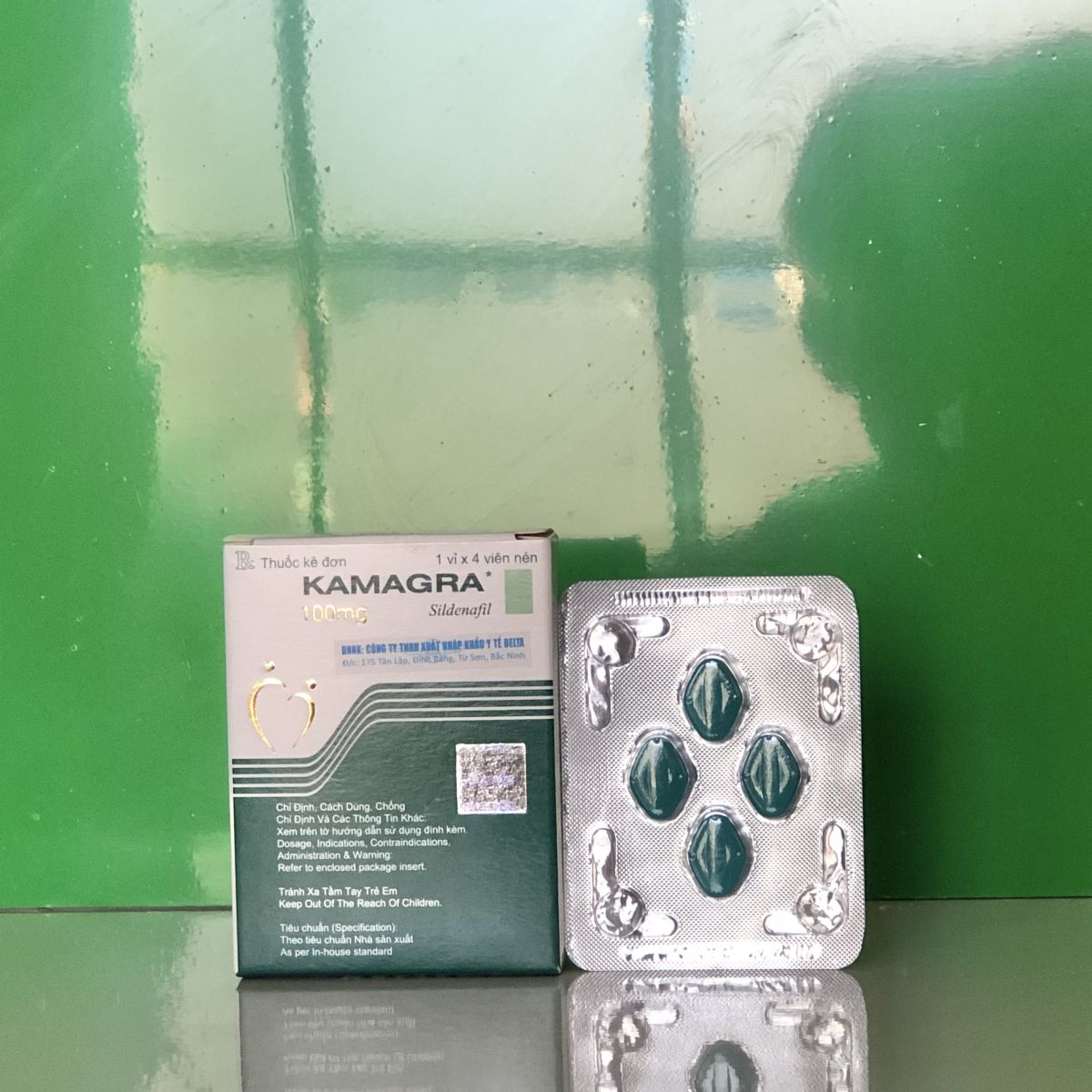 Thuốc uống cường dương Kamagra 100mg của ấn độ, hỗ trợ cương dương cho nam tại bao cao su Bạc Liêu